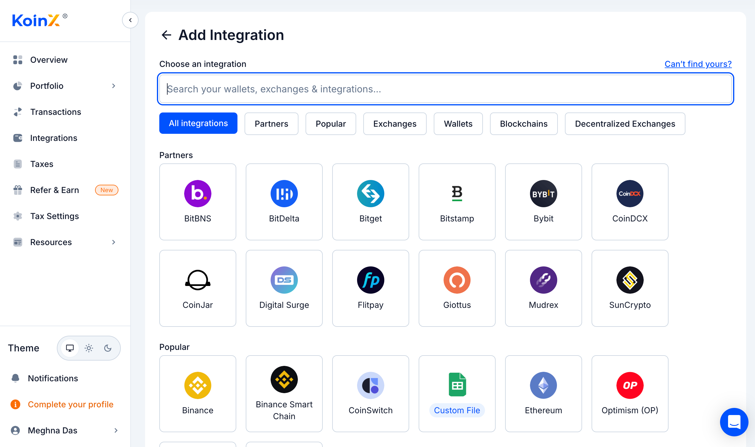 Add_Integrations_Page