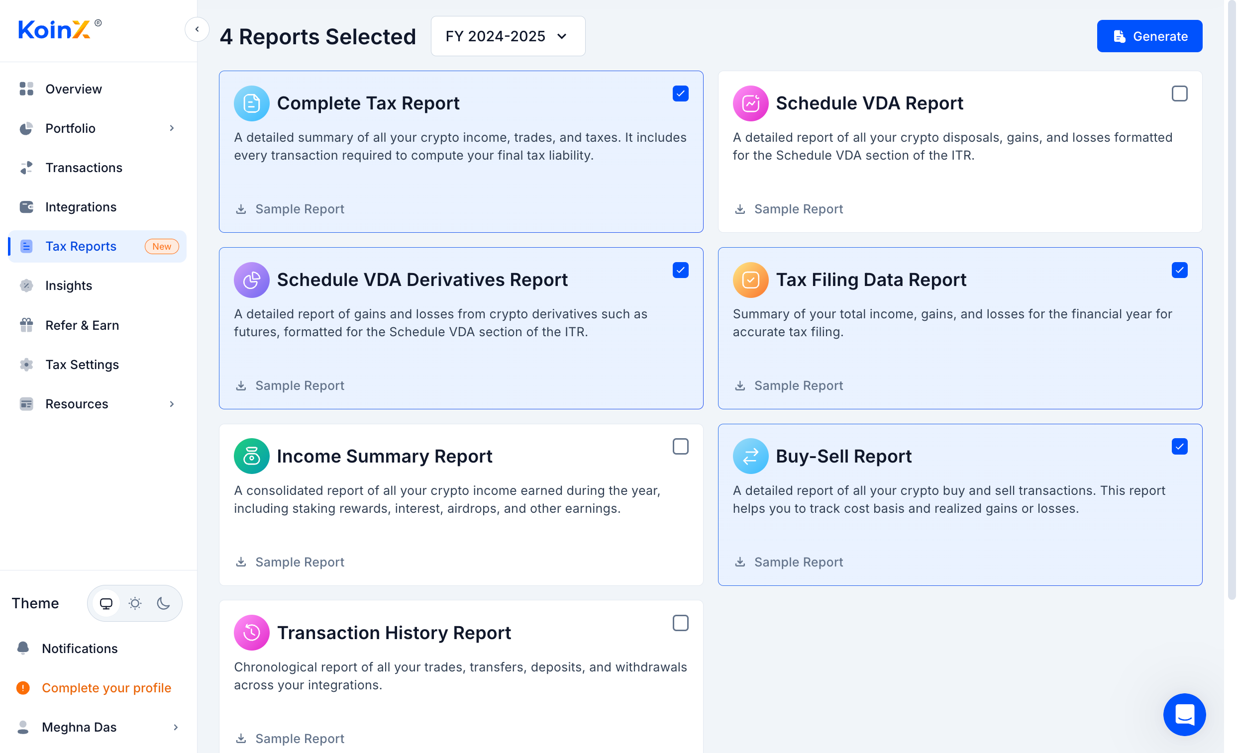 Multiple Reports