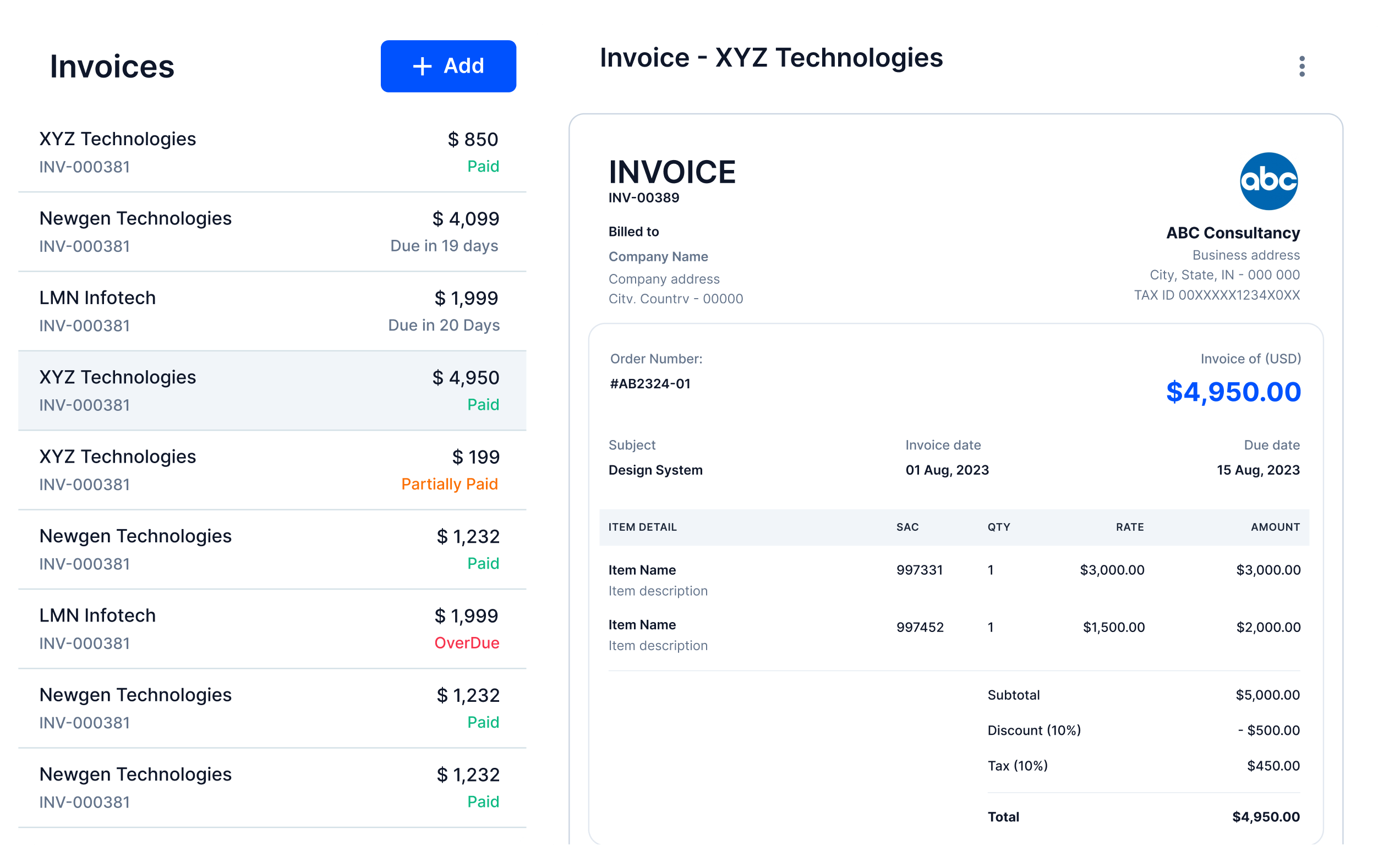 Web3 Finance Teams screen image
